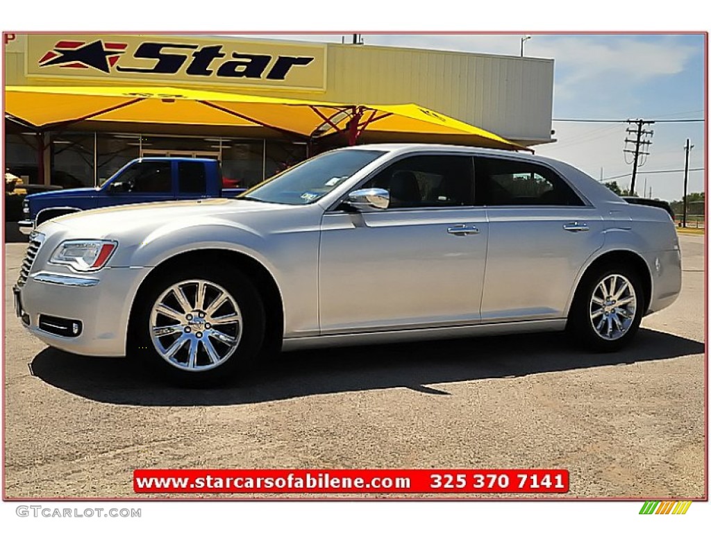 2012 300 Limited - Bright Silver Metallic / Black photo #1