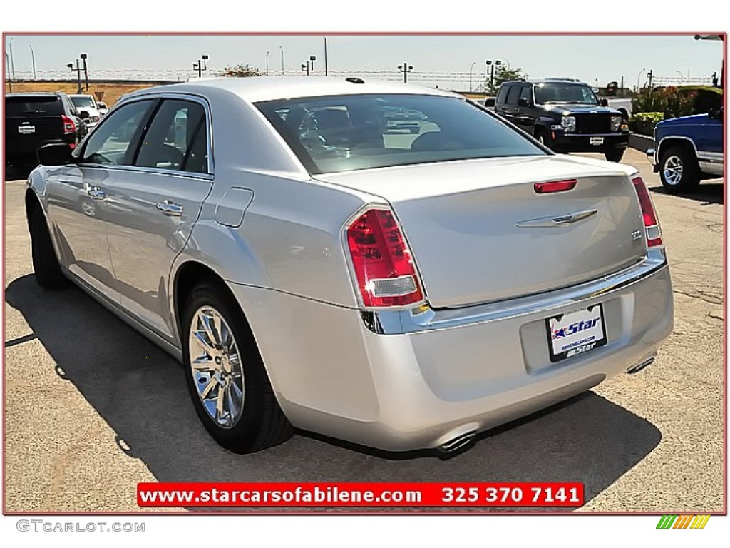 2012 300 Limited - Bright Silver Metallic / Black photo #3