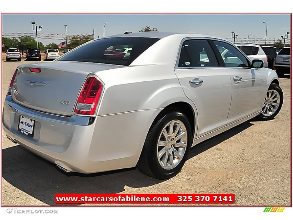 2012 300 Limited - Bright Silver Metallic / Black photo #6