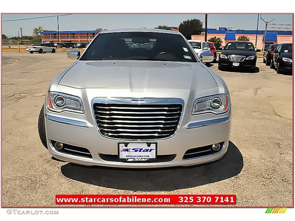 2012 300 Limited - Bright Silver Metallic / Black photo #10