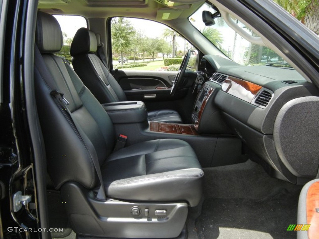 Ebony Interior 2008 Chevrolet Tahoe LTZ 4x4 Photo #69017233