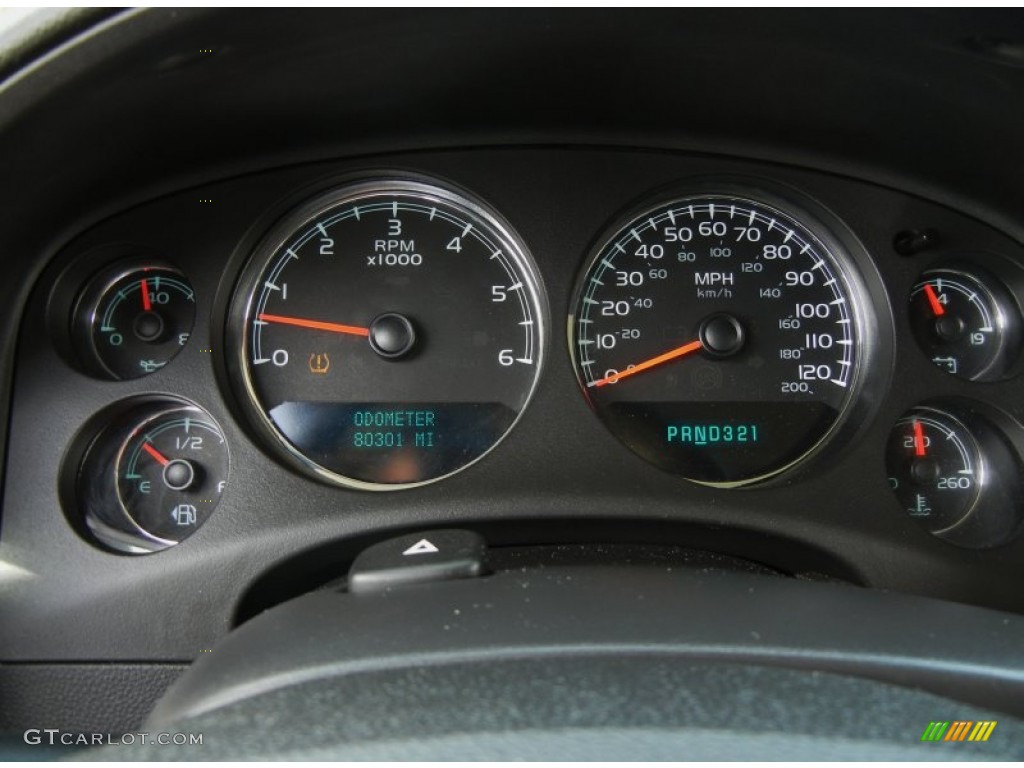 2008 Chevrolet Tahoe LTZ 4x4 Gauges Photo #69017287