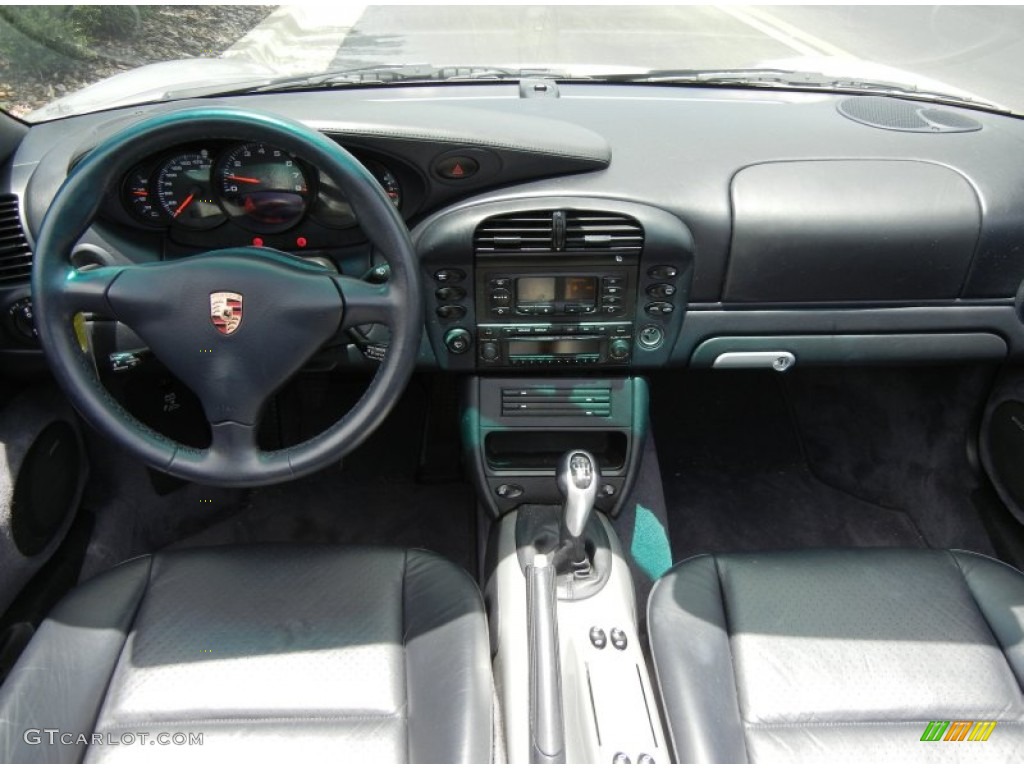 2004 Porsche 911 Carrera 4S Cabriolet Black Dashboard Photo #69017545