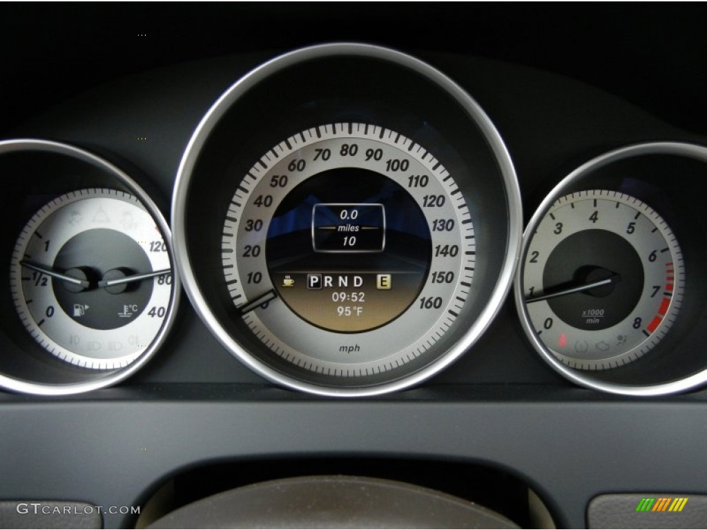 2012 Mercedes-Benz C 250 Sport Gauges Photo #69018442