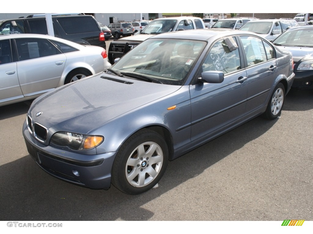 2005 3 Series 325xi Sedan - Silver Grey Metallic / Sand photo #4