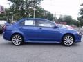 2010 Octane Blue Metallic Mitsubishi Lancer GTS  photo #8