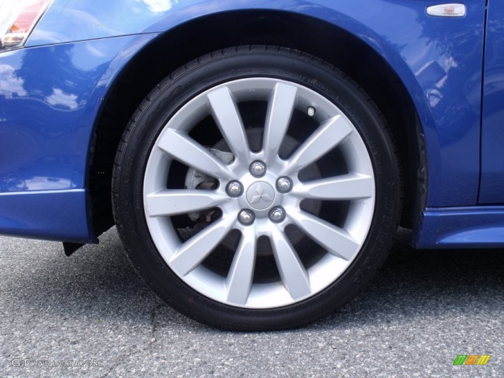 2010 Mitsubishi Lancer GTS Wheel Photo #69020254