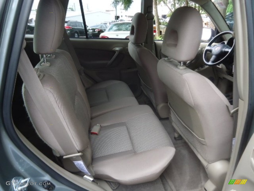 2004 RAV4 4WD - Everglade Green Metallic / Taupe photo #12