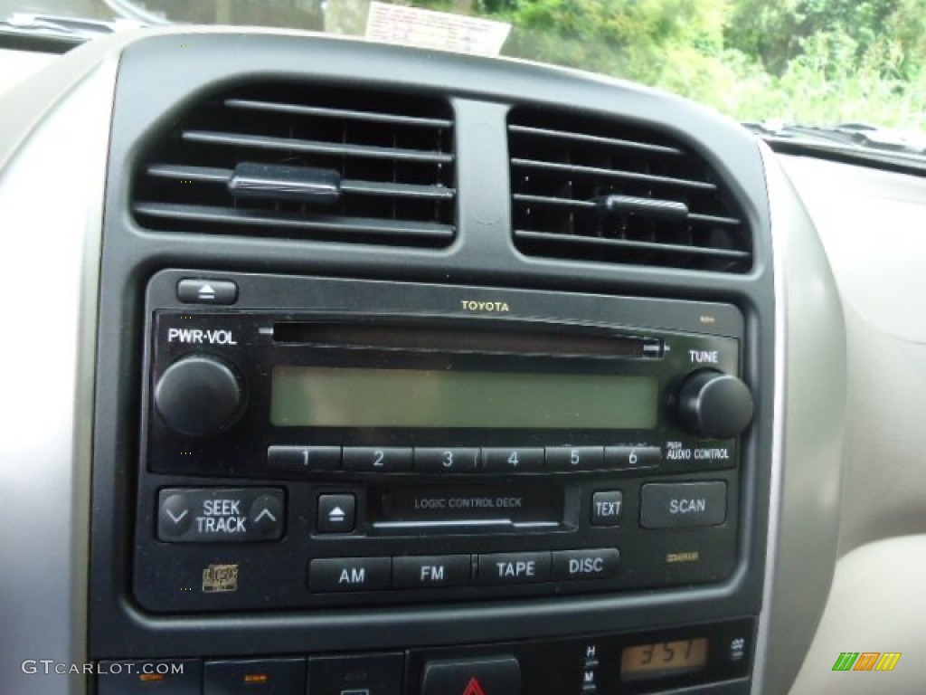 2004 RAV4 4WD - Everglade Green Metallic / Taupe photo #17