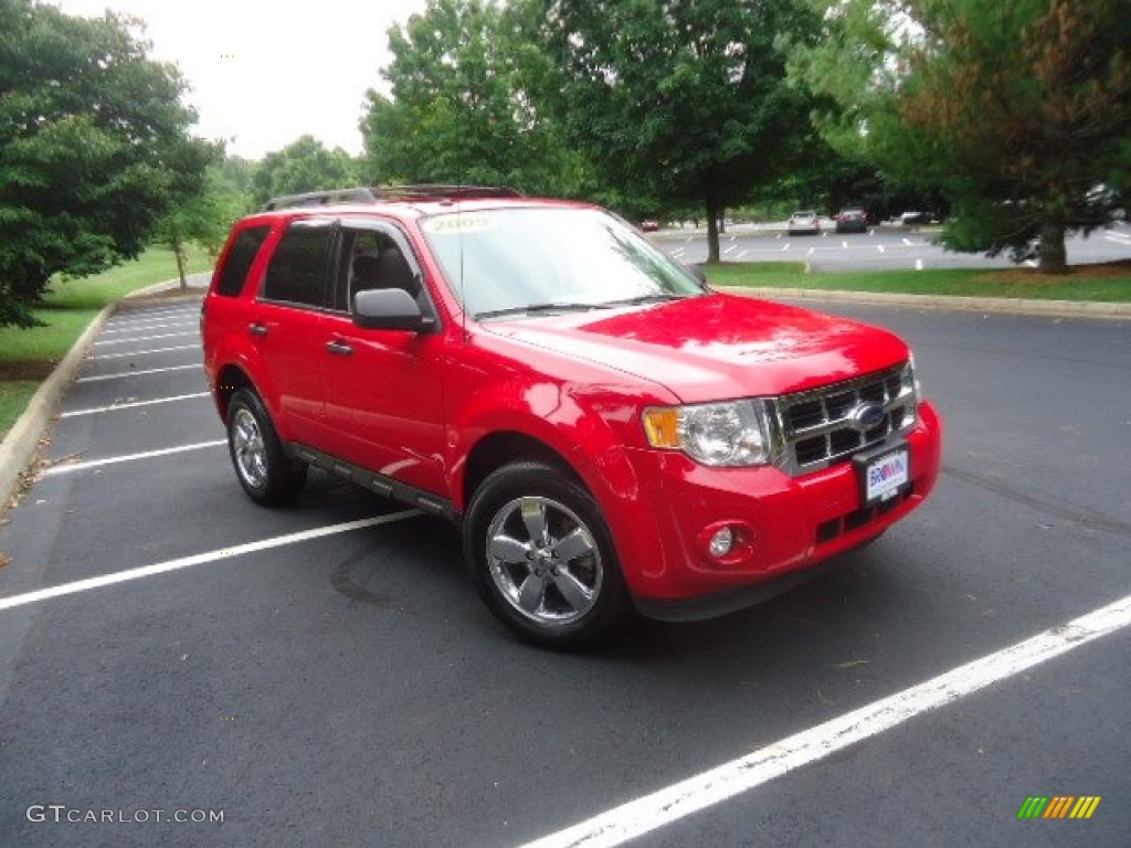 2009 Escape XLT V6 - Torch Red / Charcoal photo #1