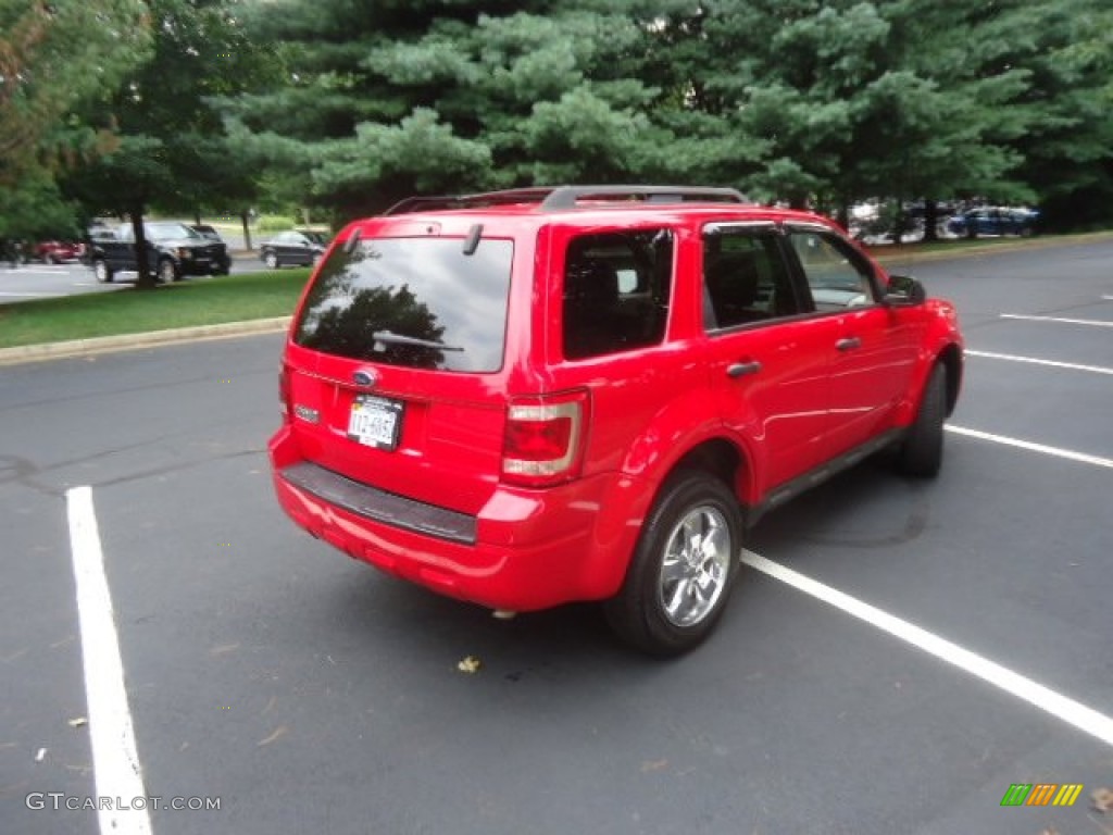 2009 Escape XLT V6 - Torch Red / Charcoal photo #7