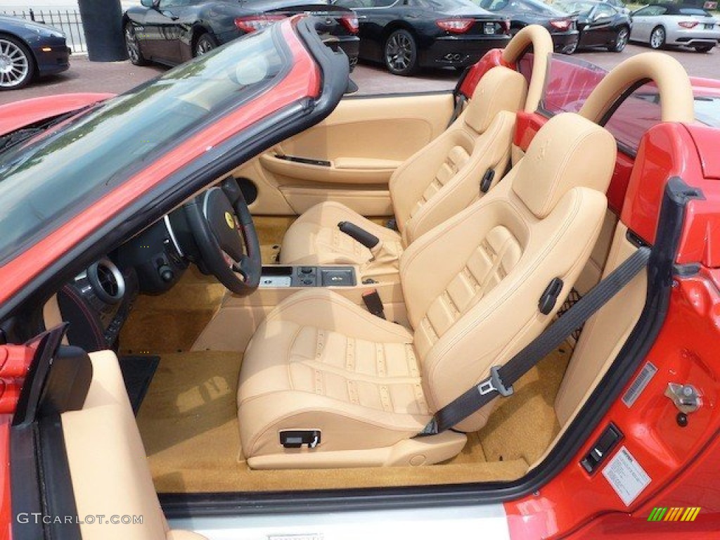 Beige Interior 2009 Ferrari F430 Spider F1 Photo #69021970