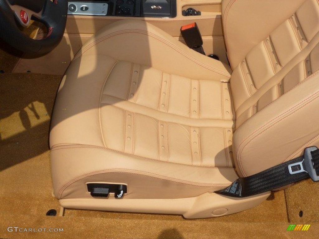 Beige Interior 2009 Ferrari F430 Spider F1 Photo #69021991