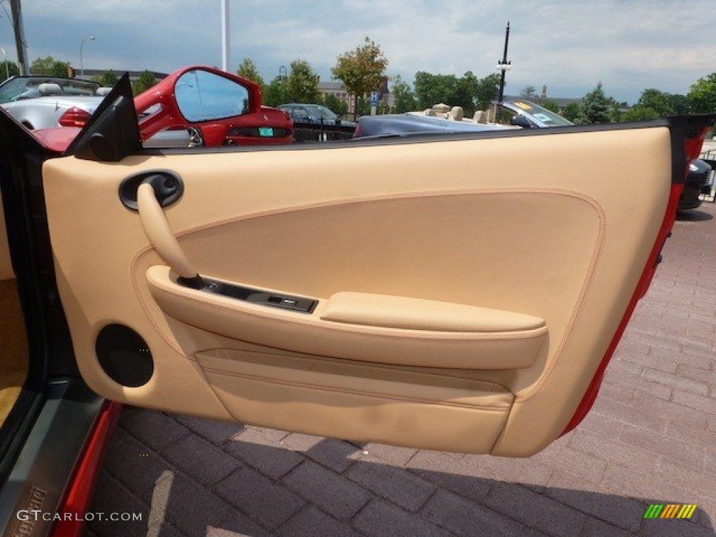 2009 Ferrari F430 Spider F1 Beige Door Panel Photo #69022063