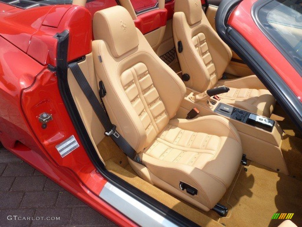 2009 F430 Spider F1 - Rosso Corsa (Red) / Beige photo #32