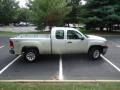 Pure Silver Metallic - Sierra 1500 Extended Cab 4x4 Photo No. 8