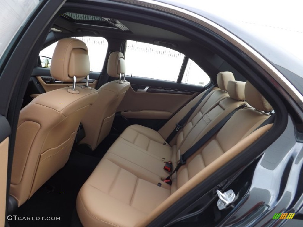 Cappucino Interior 2012 Mercedes-Benz C 300 Sport 4Matic Photo #69022504