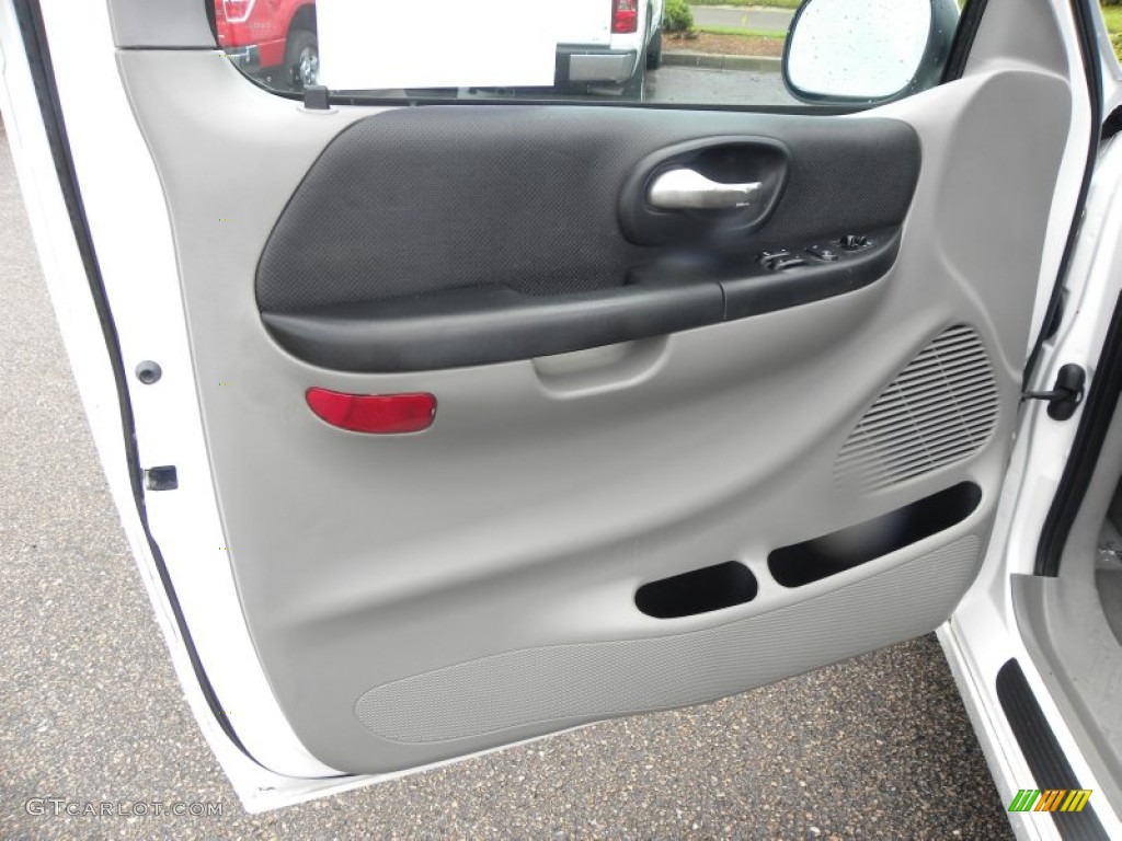 2004 Ford F150 SVT Lightning Medium Graphite Door Panel Photo #69022630