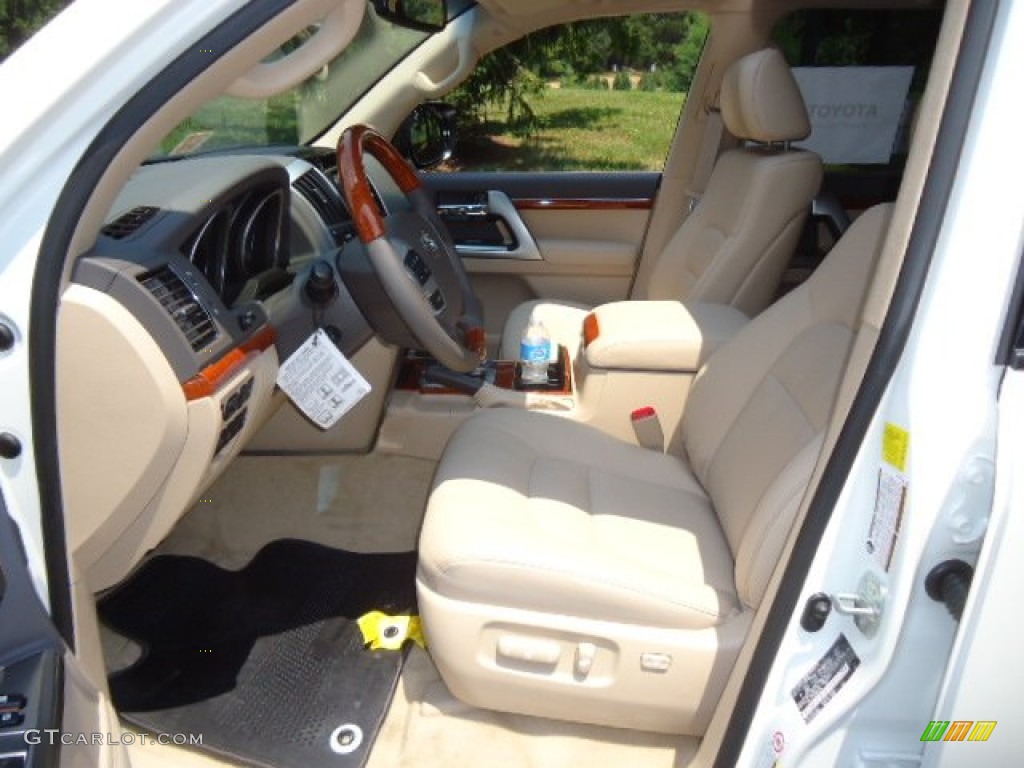 Sandstone Interior 2013 Toyota Land Cruiser Standard Land Cruiser Model Photo #69024406