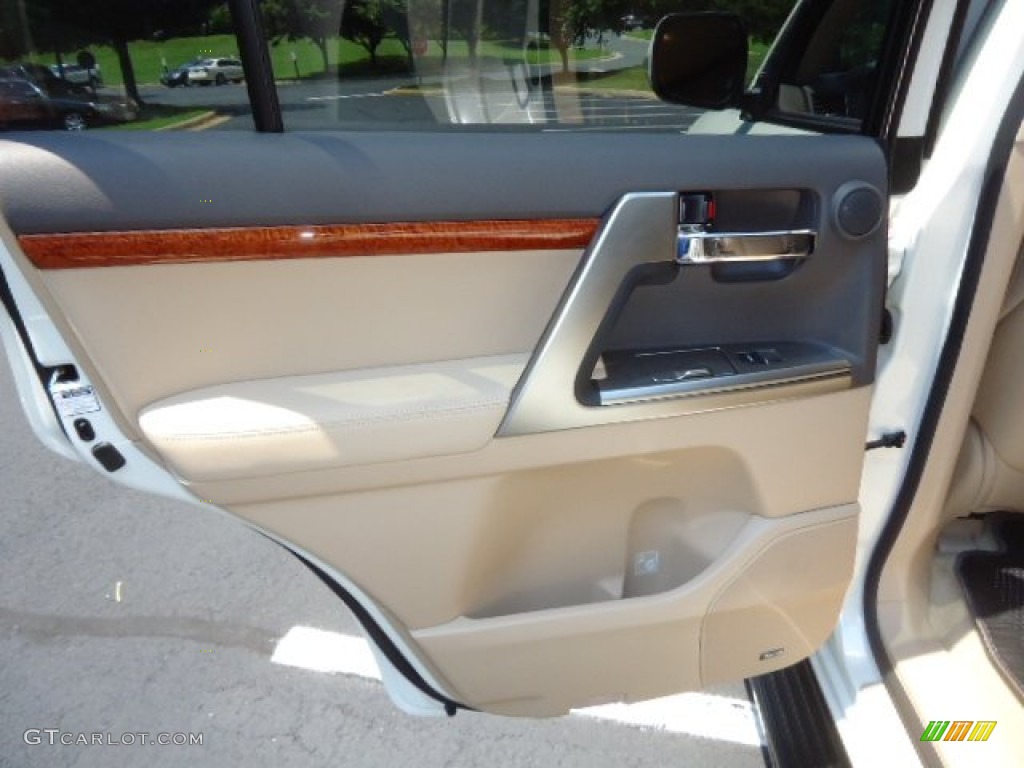 2013 Toyota Land Cruiser Standard Land Cruiser Model Sandstone Door Panel Photo #69024535