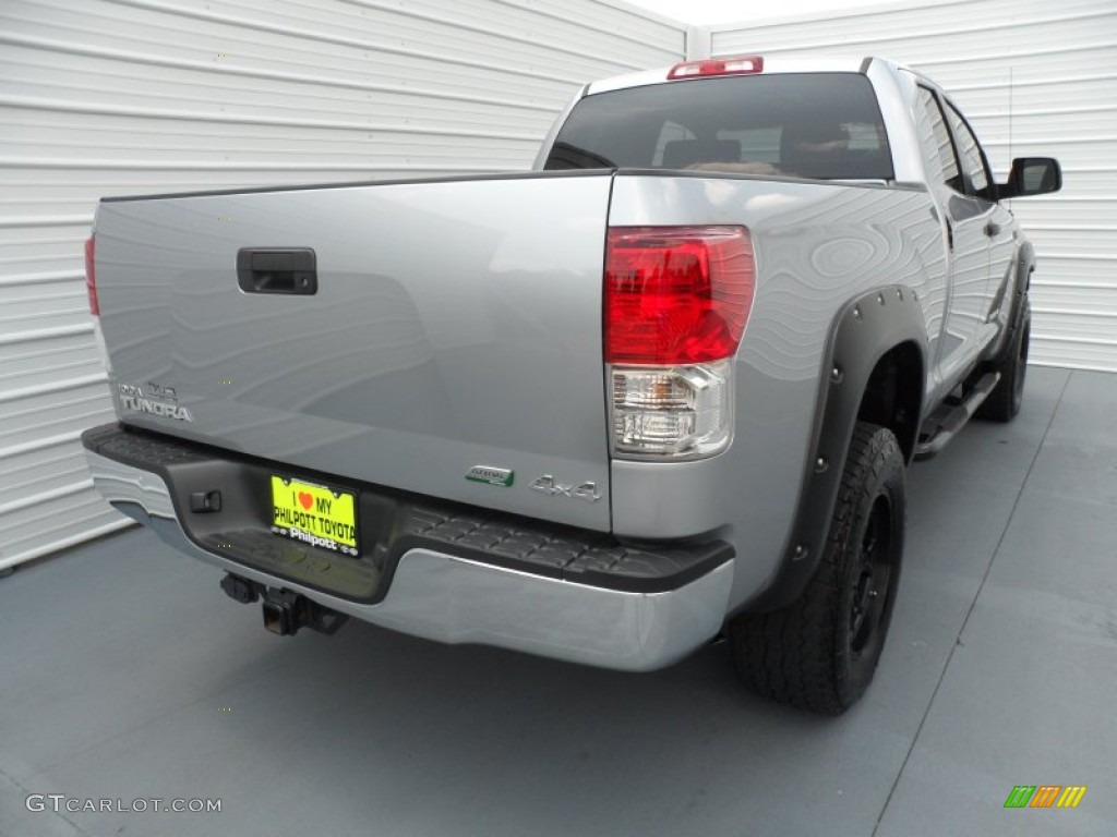 2011 Tundra Double Cab 4x4 - Silver Sky Metallic / Black photo #3