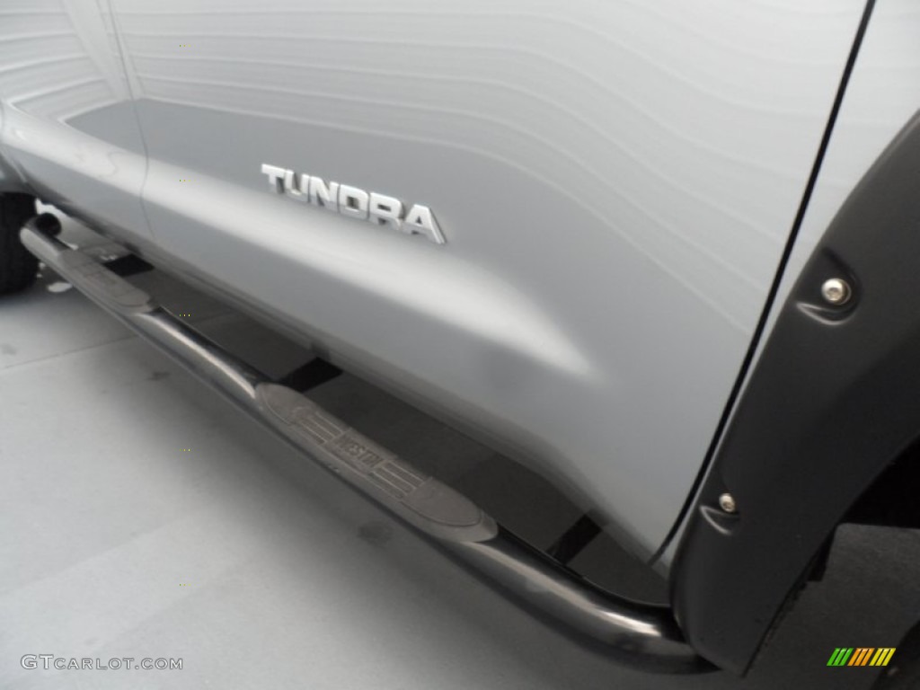 2011 Tundra Double Cab 4x4 - Silver Sky Metallic / Black photo #14
