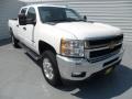 Summit White 2011 Chevrolet Silverado 3500HD LT Crew Cab 4x4