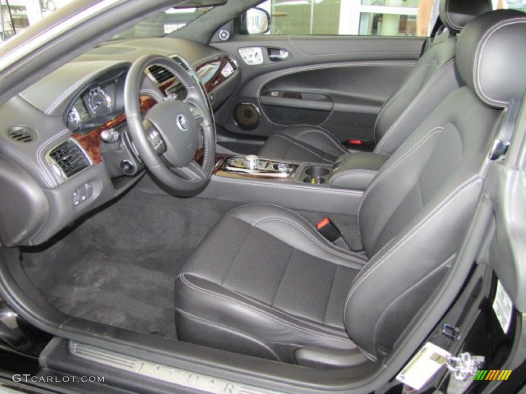 Warm Charcoal/Warm Charcoal Interior 2011 Jaguar XK XK Coupe Photo #69025858