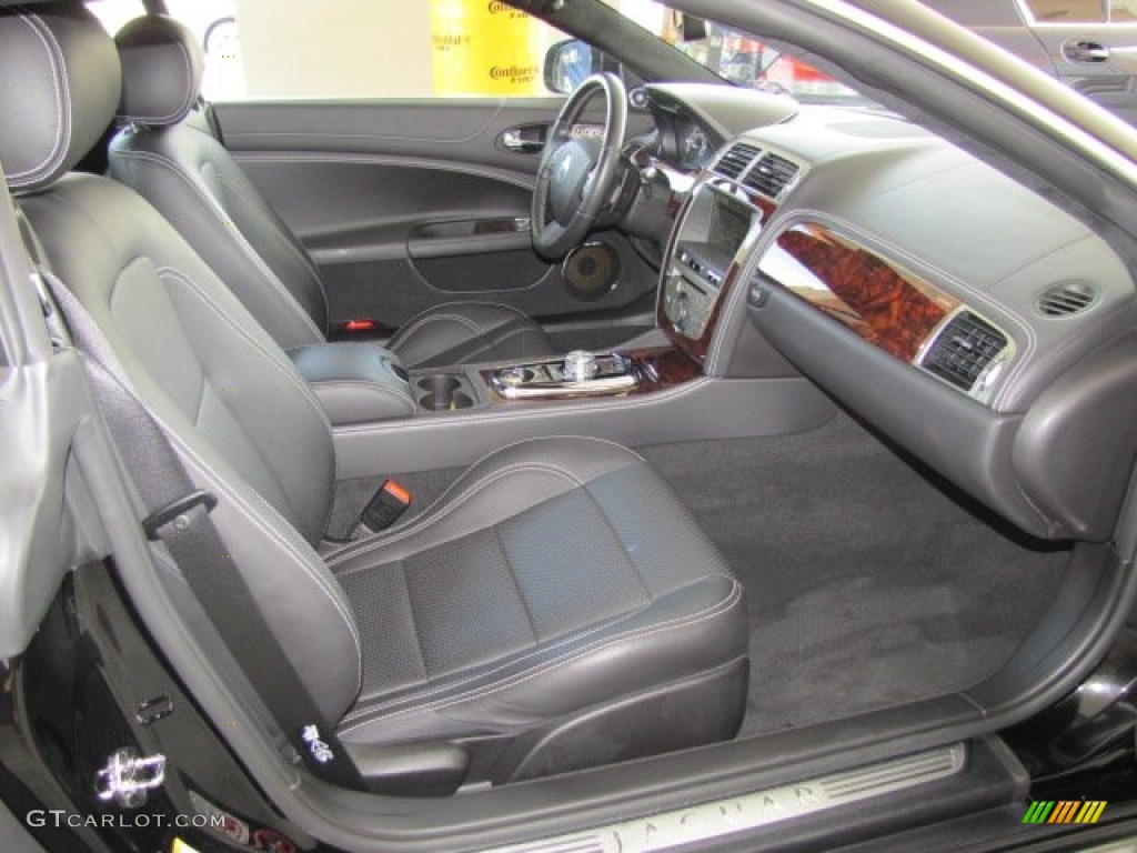 Warm Charcoal/Warm Charcoal Interior 2011 Jaguar XK XK Coupe Photo #69025864