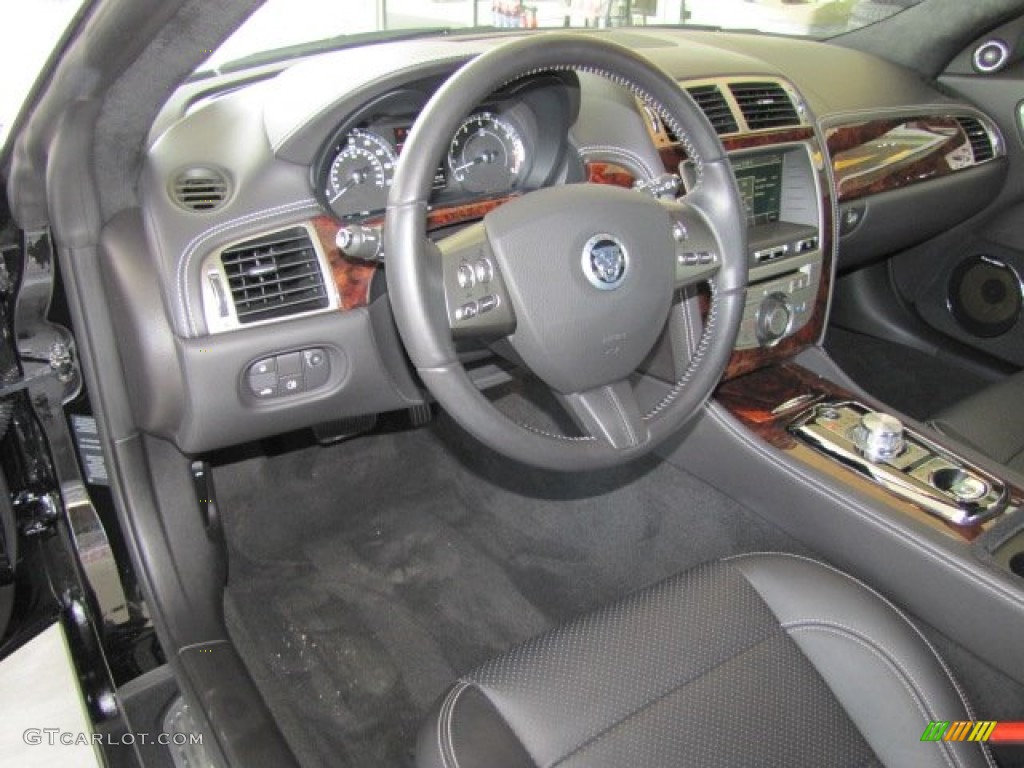 Warm Charcoal/Warm Charcoal Interior 2011 Jaguar XK XK Coupe Photo #69025888