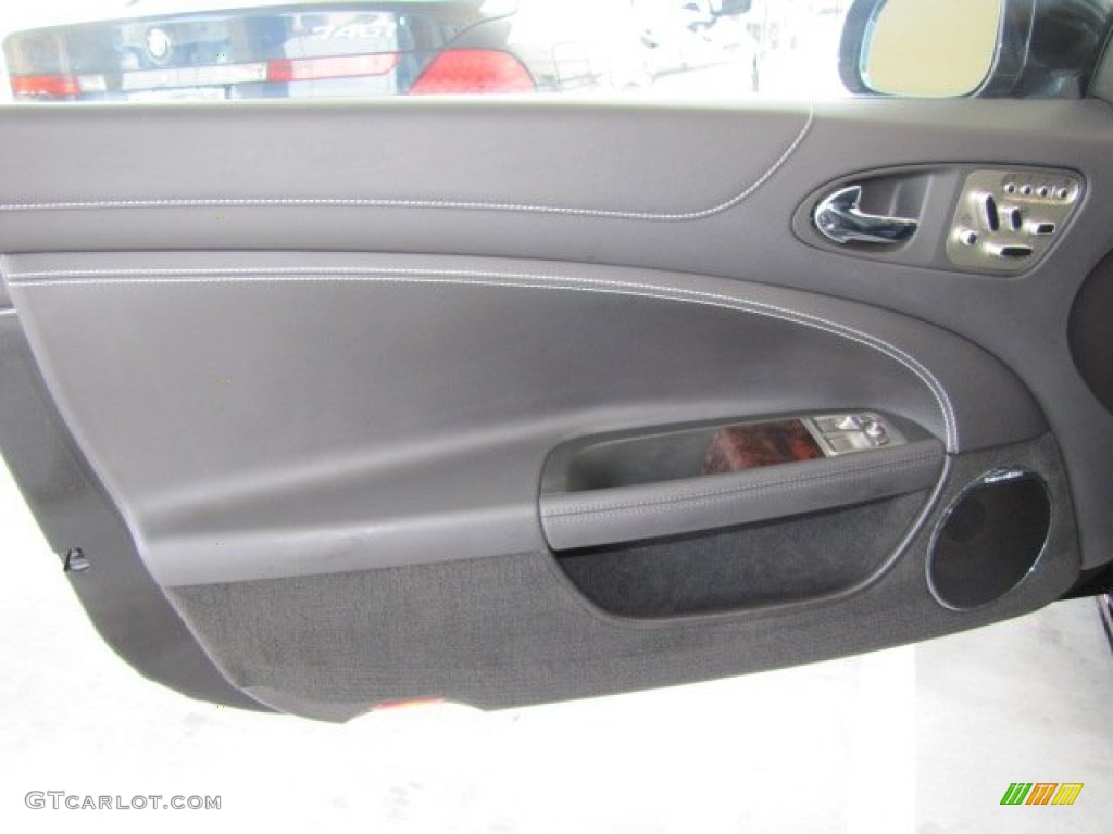 2011 Jaguar XK XK Coupe Warm Charcoal/Warm Charcoal Door Panel Photo #69025945