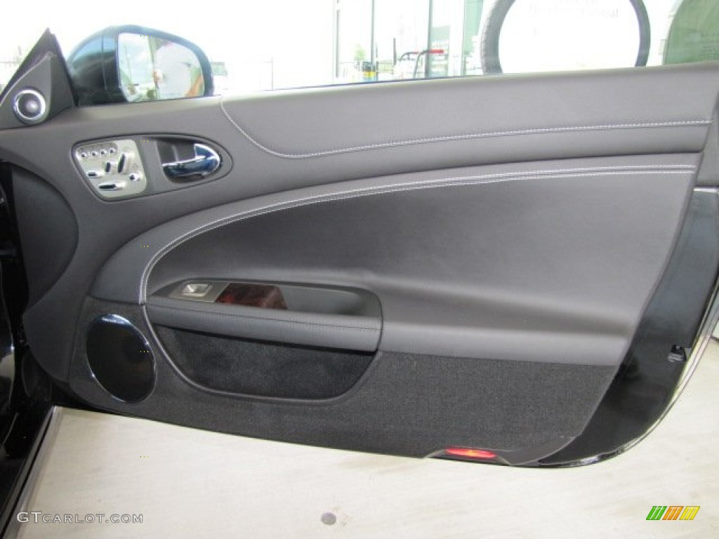 2011 Jaguar XK XK Coupe Warm Charcoal/Warm Charcoal Door Panel Photo #69025951