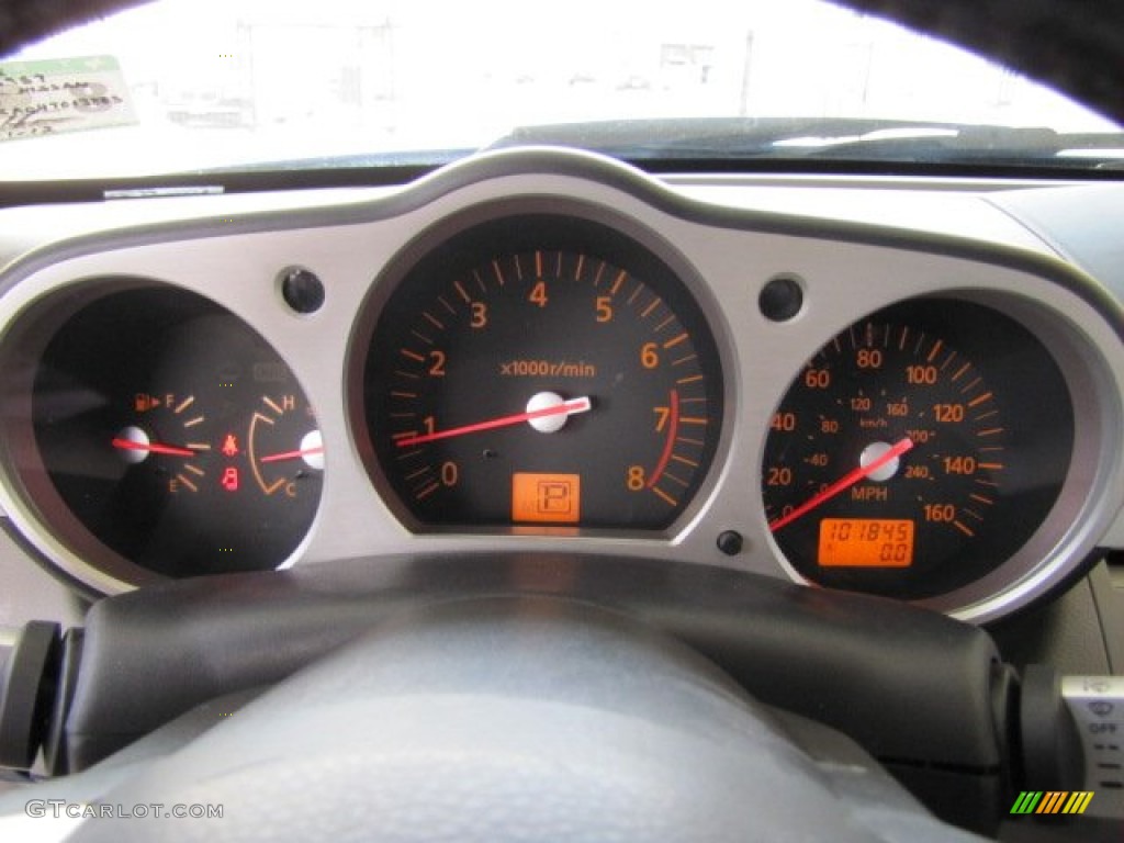 2004 350Z Touring Roadster - Daytona Blue Metallic / Frost photo #16