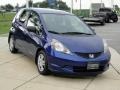 2009 Blue Sensation Pearl Honda Fit   photo #2