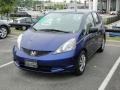 2009 Blue Sensation Pearl Honda Fit   photo #34