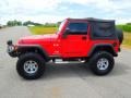 Flame Red - Wrangler X 4x4 Photo No. 2
