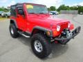 Flame Red - Wrangler X 4x4 Photo No. 3