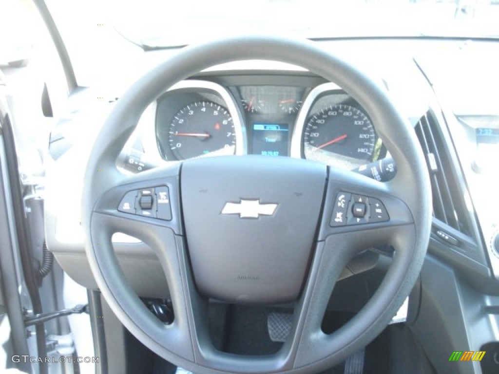2013 Chevrolet Equinox LS Jet Black Steering Wheel Photo #69030043