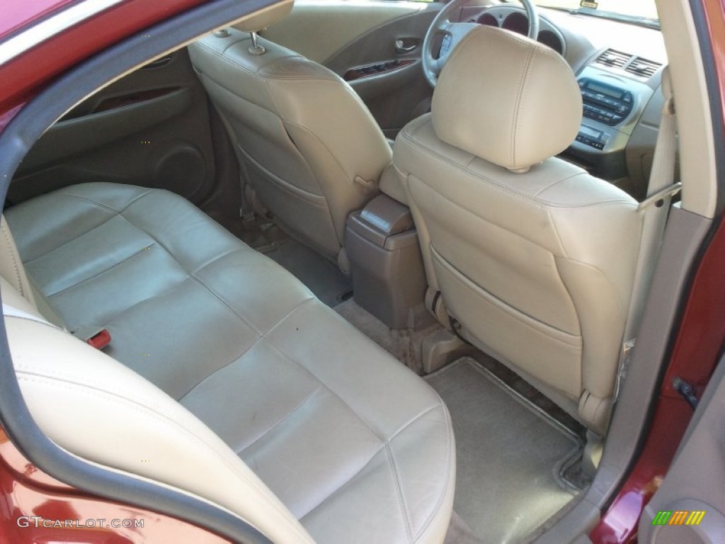 2004 Altima 3.5 SE - Sonoma Sunset Pearl Red / Blond photo #33