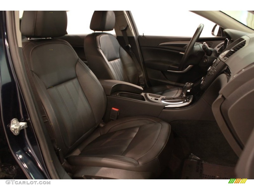 Ebony Interior 2011 Buick Regal CXL Photo #69030128
