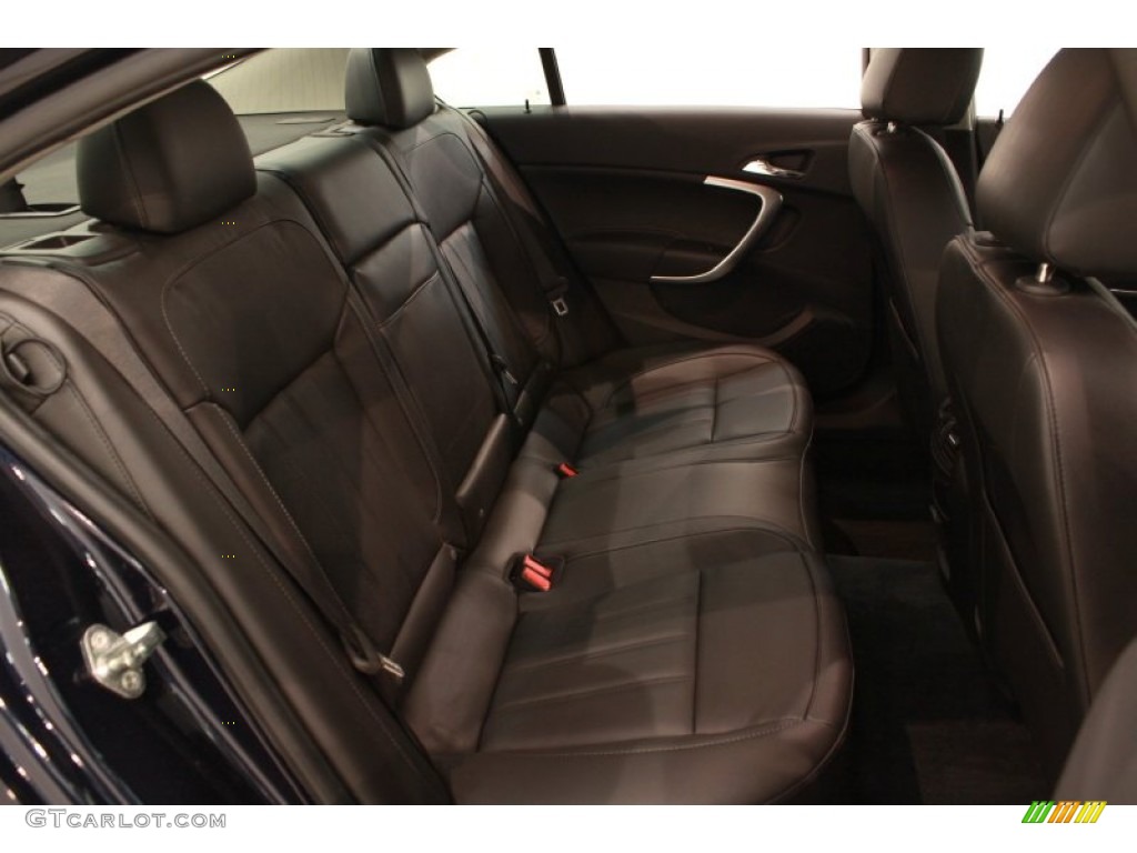 Ebony Interior 2011 Buick Regal CXL Photo #69030134