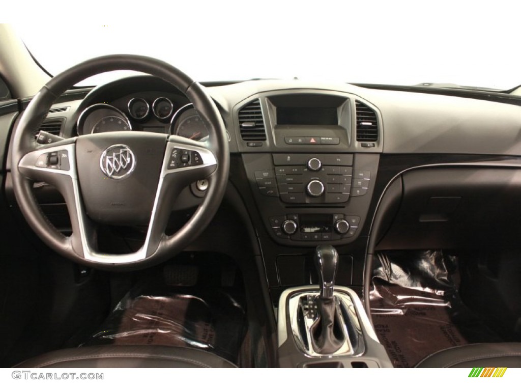 2011 Buick Regal CXL Ebony Dashboard Photo #69030161