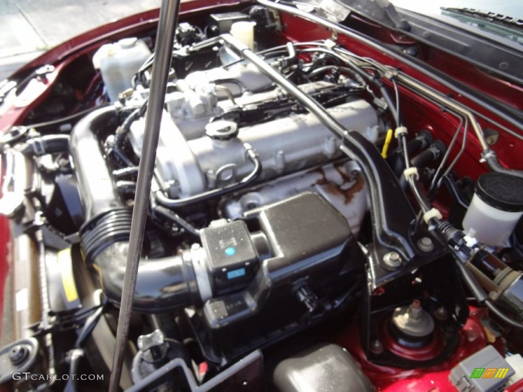 2003 MX-5 Miata LS Roadster - Garnet Red Mica / Parchment photo #22