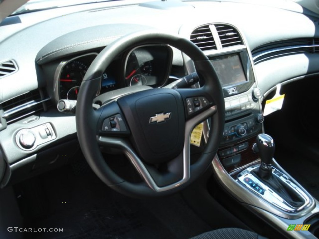2013 Chevrolet Malibu ECO Jet Black Dashboard Photo #69030329
