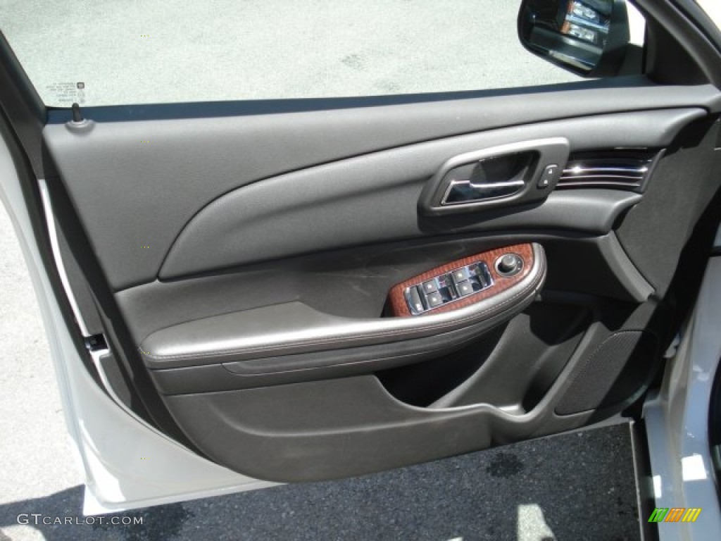 2013 Chevrolet Malibu ECO Jet Black Door Panel Photo #69030343
