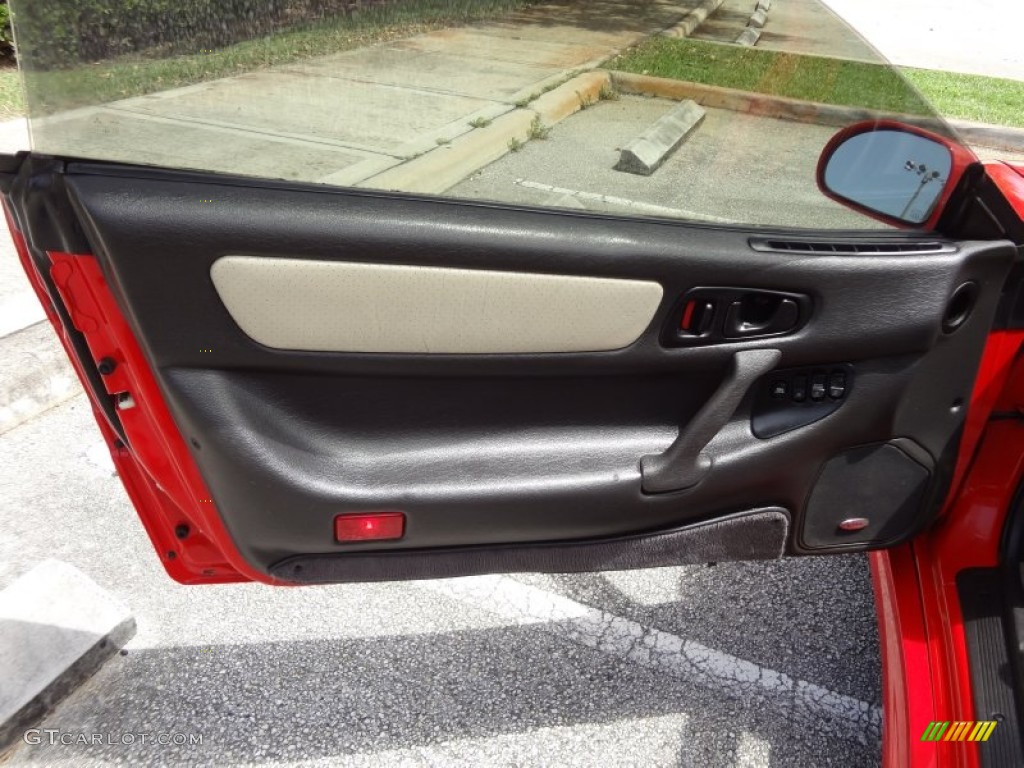 1994 Mitsubishi 3000GT SL Coupe Beige Door Panel Photo #69030440