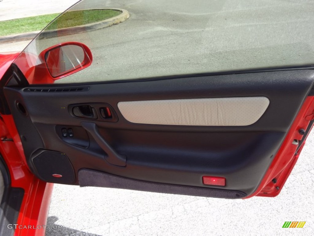 1994 Mitsubishi 3000GT SL Coupe Beige Door Panel Photo #69030467
