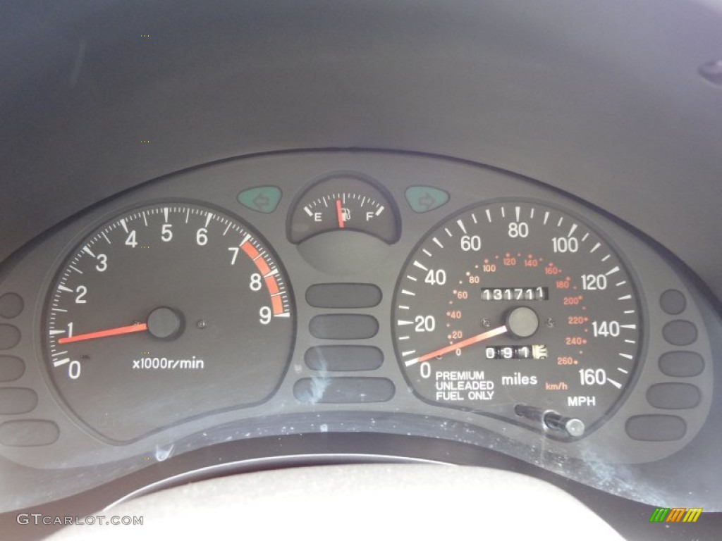 1994 Mitsubishi 3000GT SL Coupe Gauges Photo #69030506