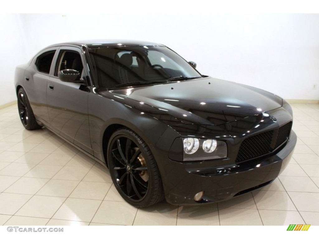 Brilliant Black Crystal Pearl Dodge Charger