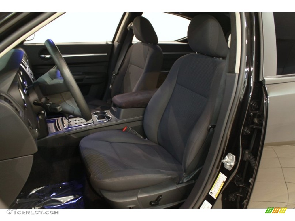 2010 Charger SXT - Brilliant Black Crystal Pearl / Dark Slate Gray photo #7